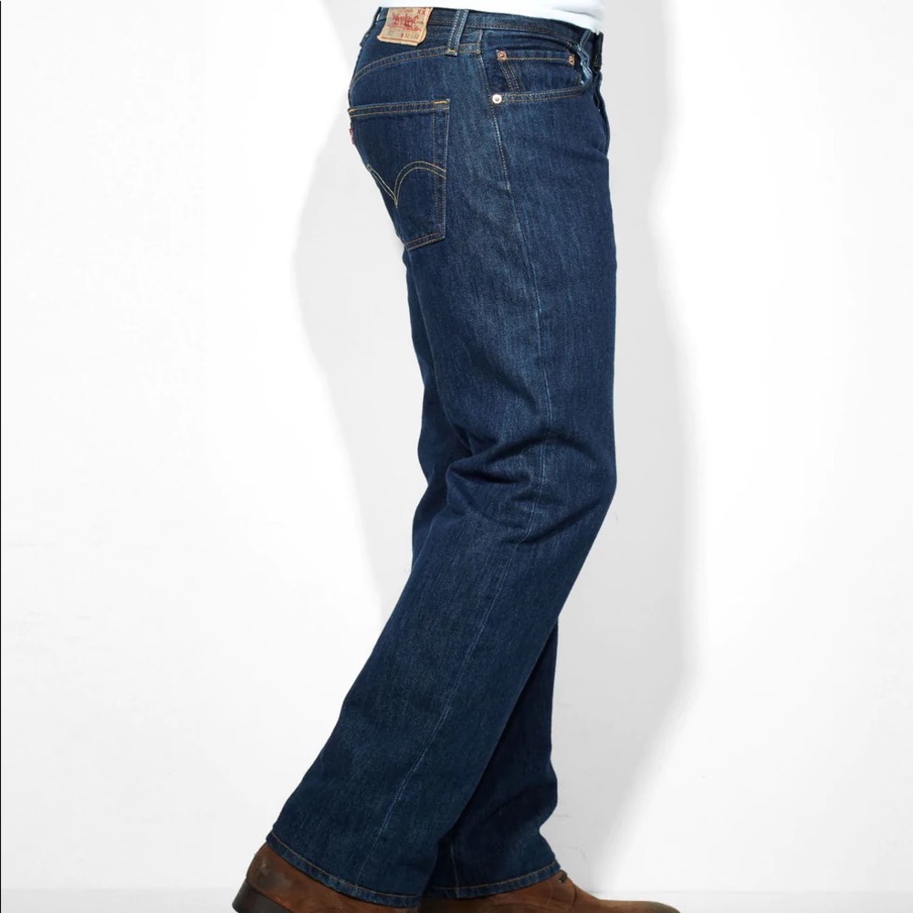 Levi’s 501 Jeans - straight leg, medium wash